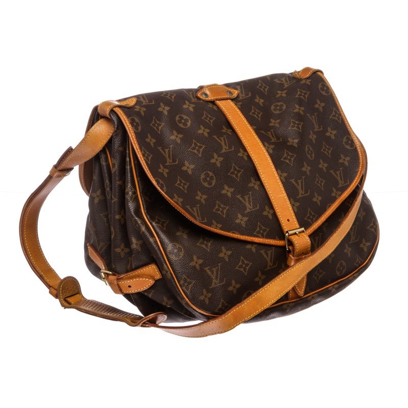 louis vuitton monogram canvas saumur 35